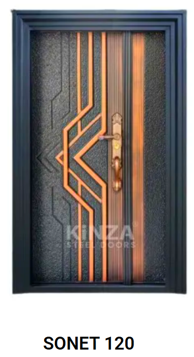 Premium Semi Luxury Steel Door Model 013 | Universal Steel Doors