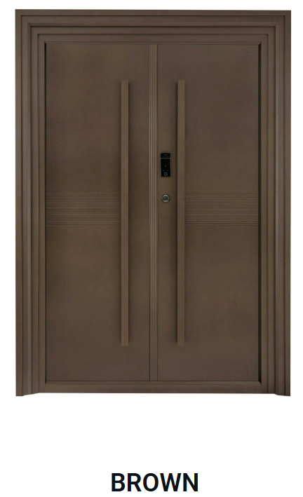 Decorative Semi Luxury Steel Door Model 015 | Universal Steel Doors