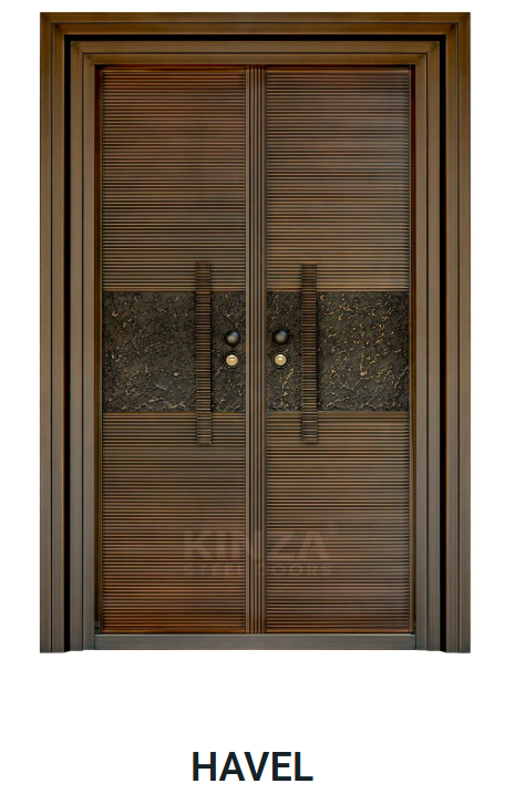 Stylish Semi Luxury Steel Door Model 017 | Universal Steel Doors