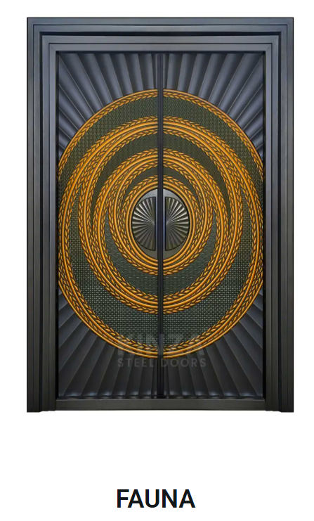 Premium Semi Luxury Steel Door Model 023 | Universal Steel Doors