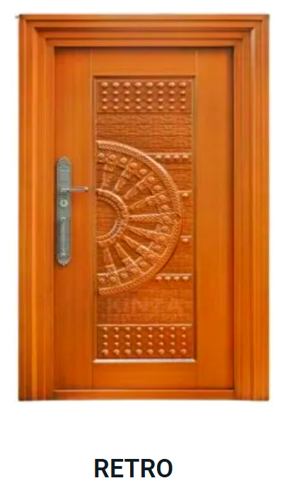 Chic Semi Luxury Steel Door Model 006 | Universal Steel Doors