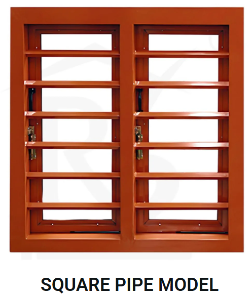 Industrial Steel Fixed Window - Heavy Duty | Universal Steel Doors Tiruchirappalli