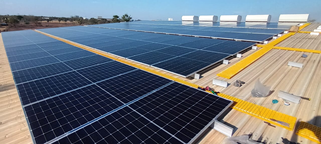 250 KWP Solar Roof Top on Grid System