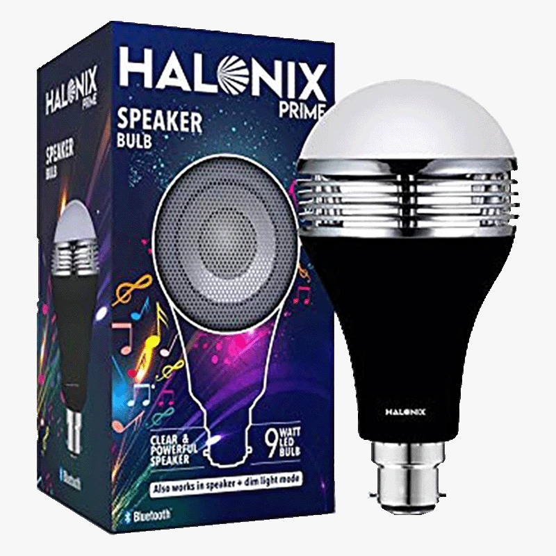 HALONIX 9W LED BLUETOOTH SPEAKER BULB