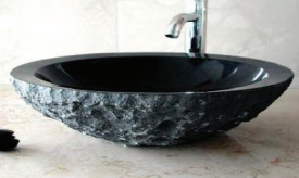 Natural stone wash basin