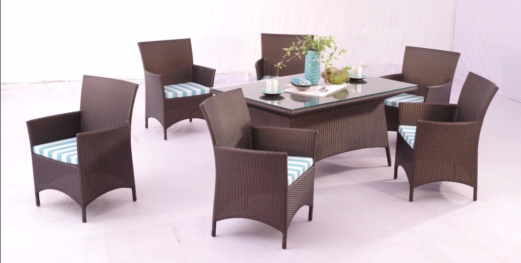 Dining Sets – 6 Seater with 1 center table