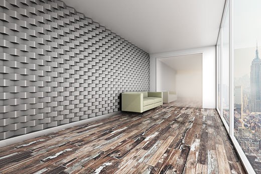 Welspun Click N Lock Wooden Tiles | Name : Parquet wood | Collection : Aresto | Finish : Wood | Model 1039366
