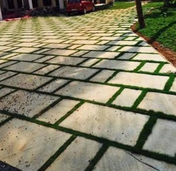 Marble stone walkway tiles