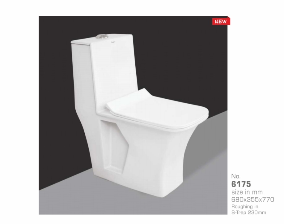 One piece Toilet Product no. 6175