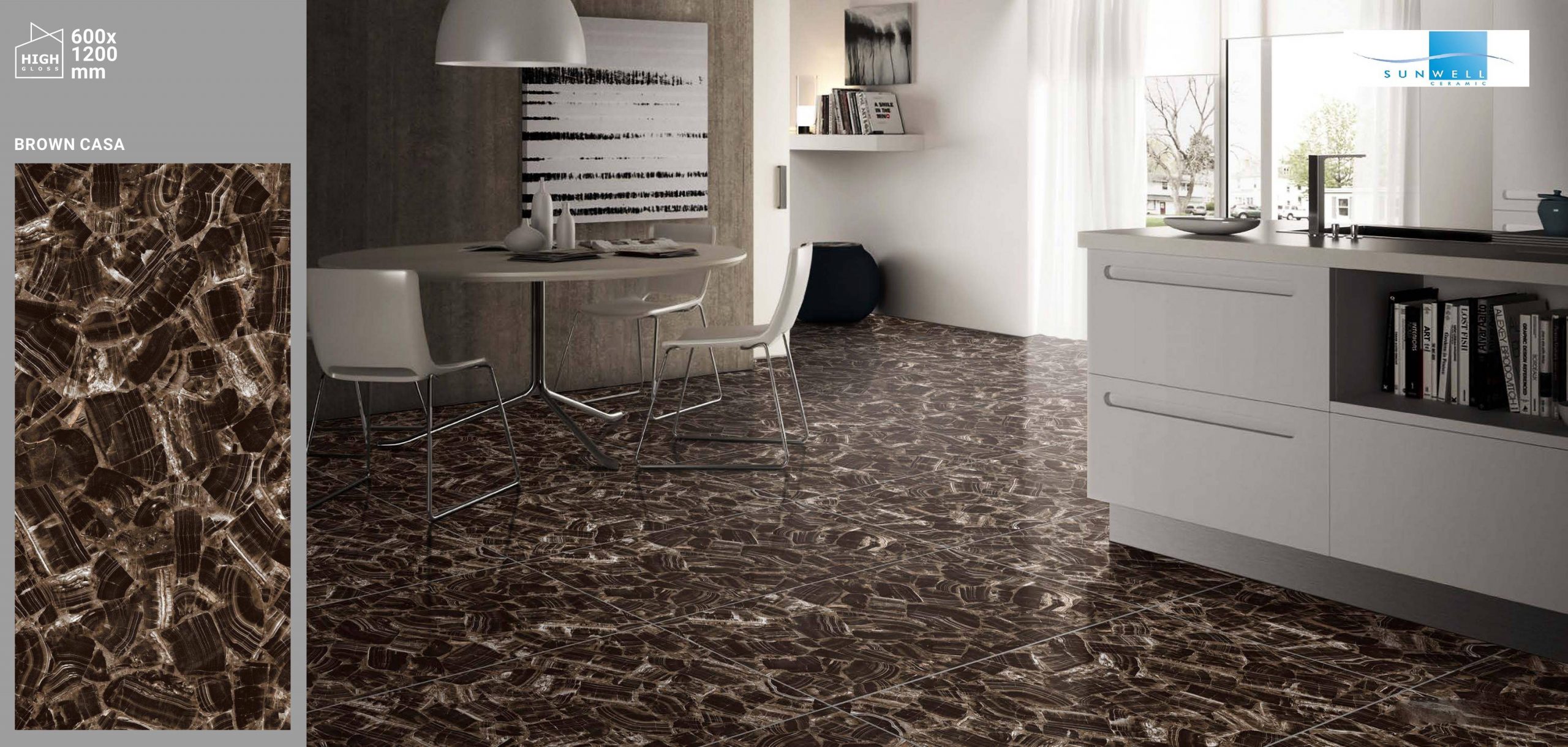 Brown Casa – Flooring Tiles