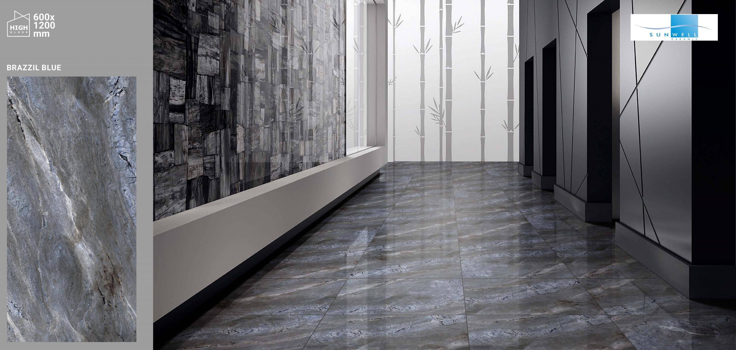 Brazzil Blue – Flooring Tiles