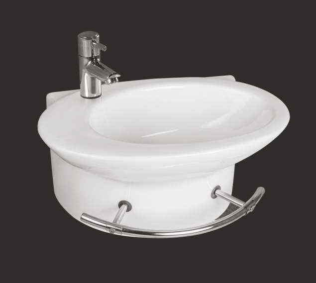 Wall Mounted Wash Basin – Elite ( With Towel Ring )