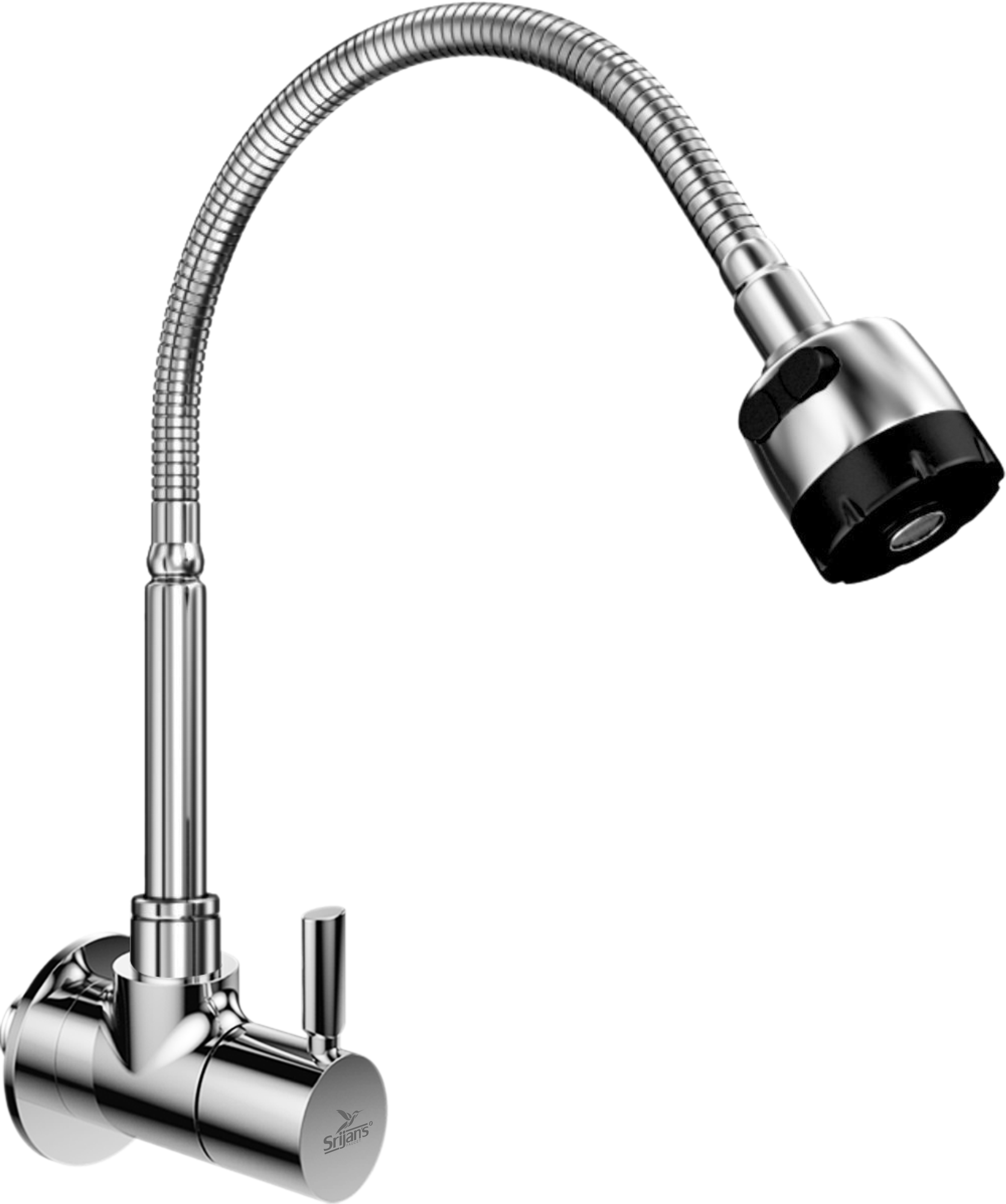 OVEL SINK COCK SPOUT WITH SHOWER ( OV 19 )