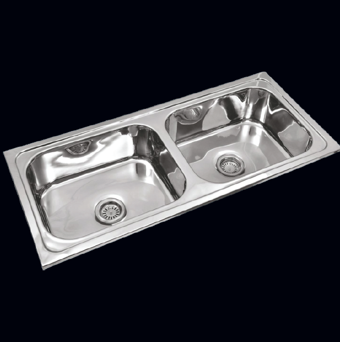 Double Bowl Sink ( Square Collection)